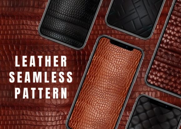 Black Brown Leather Texture Pattern: A Versatile Digital Resource for Creative Projects
