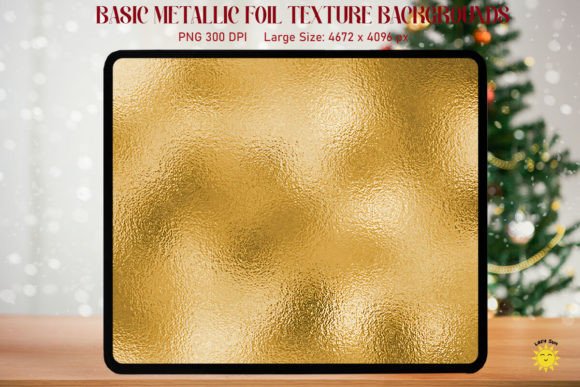 Shiny Gold Metallic Foil Texture: A Versatile Design Element for Creative Projects