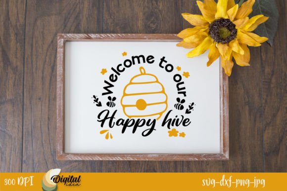 Welcome to Our Happy Hive Digital SVG: A Versatile Tool for Creative Projects
